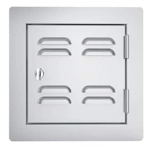 Classic Series 12 in. x 12 in. 304 Stainless Steel Right Swing Vented Door