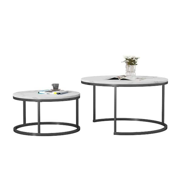 dfs round coffee table