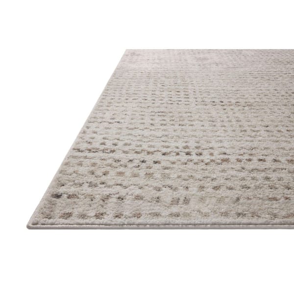Lune Ivory / Pebble 11 ft. 6 in. x 15 ft. Contemporary Area Rug