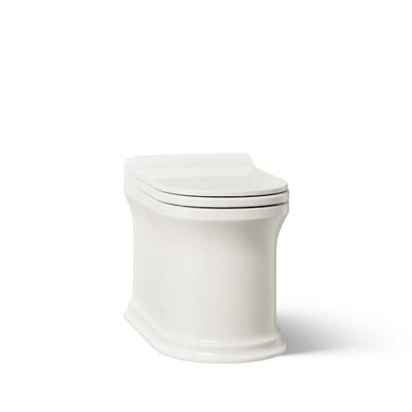 Claude by Studio McGee 12 in. 1-Piece 1.0/1.28 Gpf Dual Flush Elongated Toilet in Dune (Seat Included)