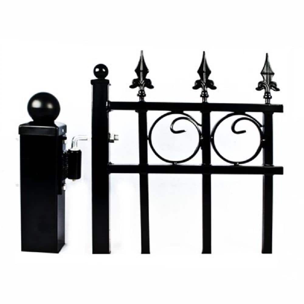 ALEKO Heavy-Duty Powder Coated Steel 3/4" J-Bolt Hinge