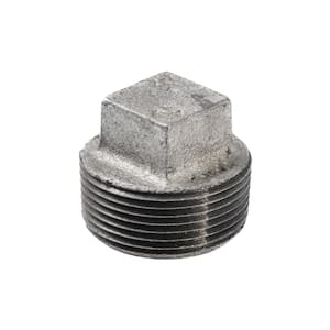 1-1/4 in. Galvanized Malleable Iron Plug Fitting