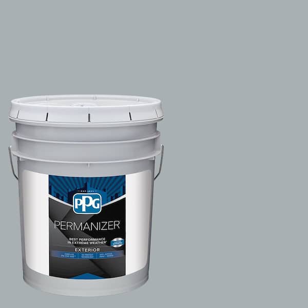 5 gal. PPG1039-3 Mirror Mirror Semi-Gloss Exterior Paint