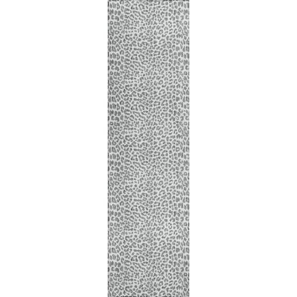 Addison Rugs - Safari Grey 2 ft. 3 in. x 7 ft. 6 in. Indoor/Outdoor Washable Indoor/Outdoor Washable Rug