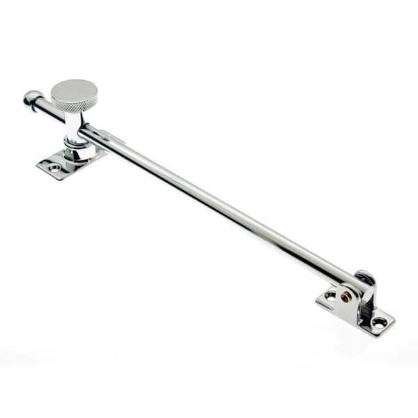 idh by St. Simons 10 in. Bright Nickel Solid Brass Single-arm casement Window Operator