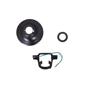 Brookedale 60 in. Oil Rubbed Bronze Ceiling Fan Replacement Mounting Bracket and Canopy Set