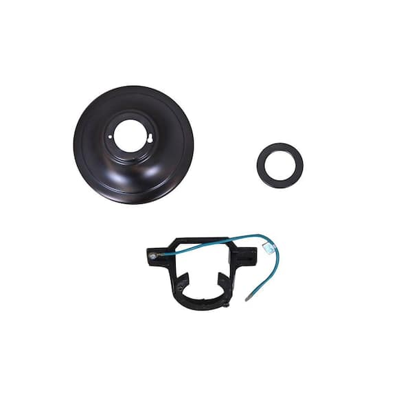 Air Cool Brookedale 60 in. Oil Rubbed Bronze Ceiling Fan Replacement Mounting Bracket and Canopy Set
