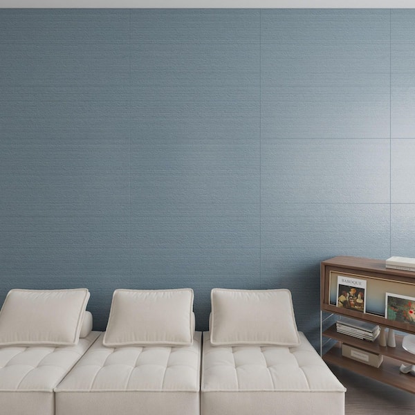 American Urban 24 in. x 48 in. Concrete Look Chiseled Porcelain Floor and Wall Tile-Coastal (2 PCS, 16 sq. ft. /Case)