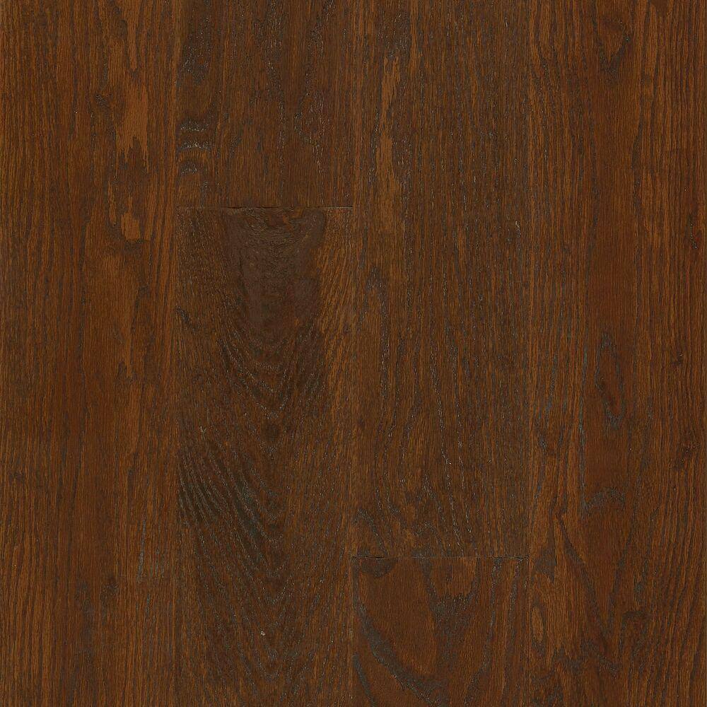 Bruce Take Home Sample - American Vintage Scraped Highland Trail Oak 3/4 in. T x 5 in. W x Varying L Solid Hardwood Flooring, Medium