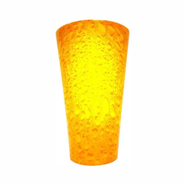 It's Exciting Lighting Vivid Series Beer Bubbles Style Indoor/Outdoor Battery Operated 5-LED Wall Lantern Sconce