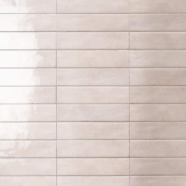 Tribeca Studio Oatmeal 2 in. x 10 in. Porcelain Wall Tile (5.38 sq. ft./Case))