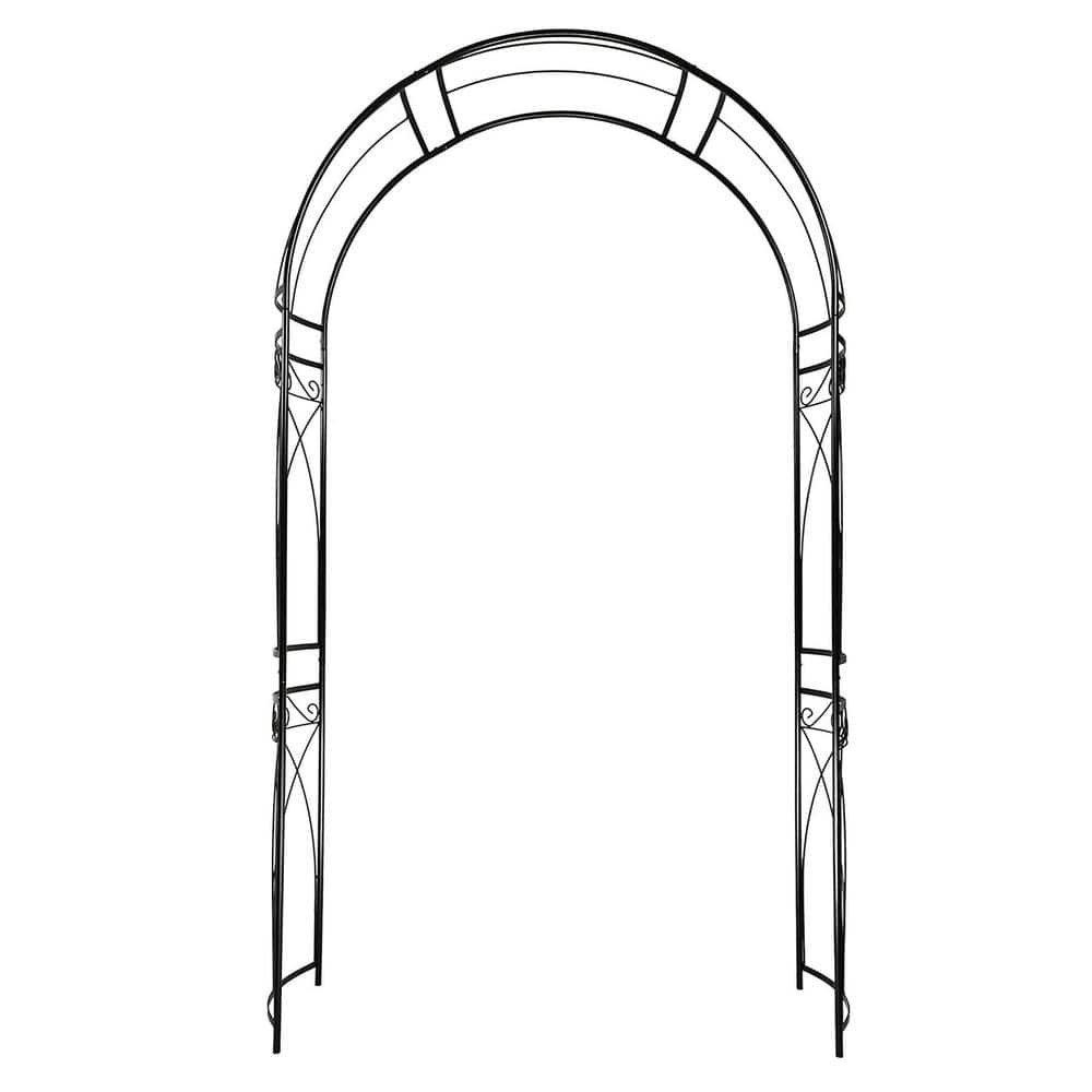 Garden Arch Arbor Arbour Archway 87 in. x 47 in. Metal Stereoscopic Arbor