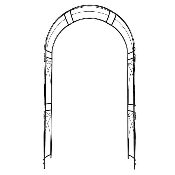 Unbranded Garden Arch Arbor Arbour Archway 87 in. x 47 in. Metal Stereoscopic Arbor