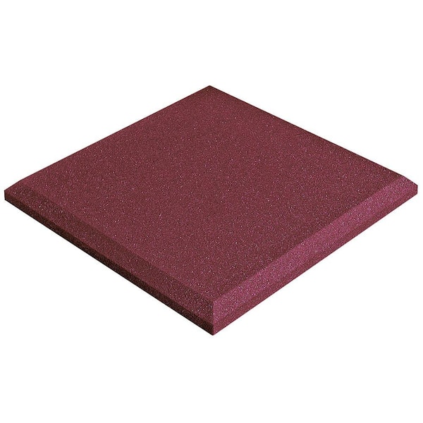 SonoFlat Panels - 2 ft. W x 2 ft. L x 2 in. H - Burgundy (16-Box)