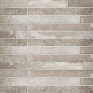Capella Ivory Brick 2 in. x 18 in. Matte Porcelain Floor and Wall Tile (8 sq. ft./Case)