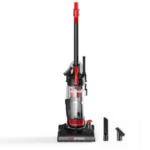 Air Speed Bagless Corded Washable Filter Multi-Surface Upright Vacuum in Red