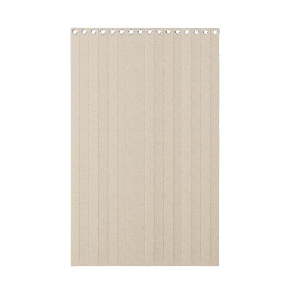 Have a question about Helhom 1-Panel 45 in. x 80 in. Sand Faux Linen ...