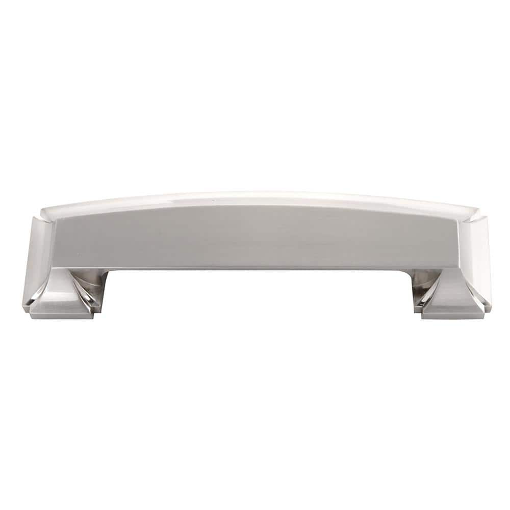 Bridges 3 in., 3-3/4 in.and 5-1/16 in.(76mm, 96mm, 128mm) Center to Center Satin Nickel Cabinet Cup Pull price history on PriceWatchPro