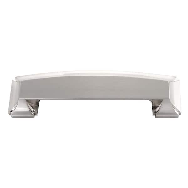 HICKORY HARDWARE Bridges 3 in. Satin Nickel Cabinet Cup Center-to-Center Pull