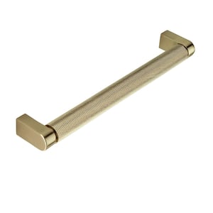 Sumner Street Home Hardware Kent Knurled 7 in. (178 mm) Satin Brass Drawer  Pull RL063125 - The Home Depot