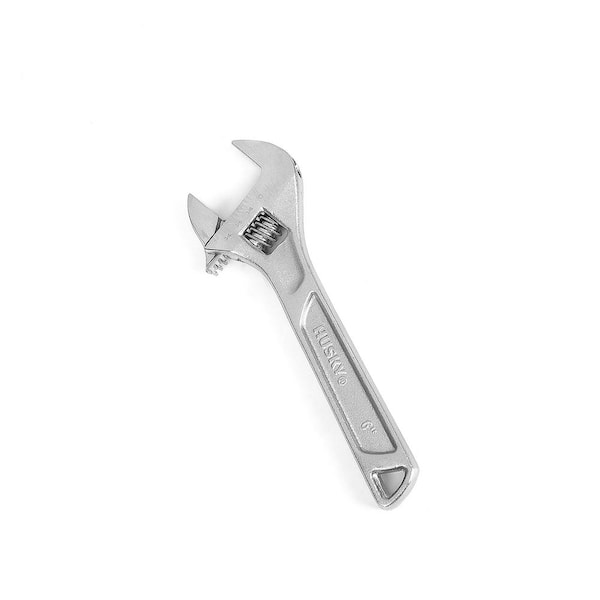Husky 6 in. Adjustable Wrench