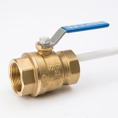 Union Brass 98w-c Industrial 1/4 Turn Valve with Cold Wrist Handle 