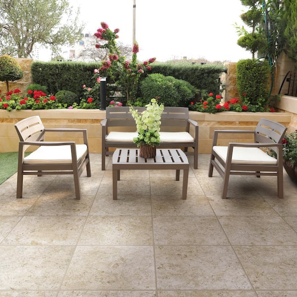 Corso Italia Pietra Jerusalem Beige 24 in. x 24 in. x 0.75 in. Stone Look Porcelain Paver
