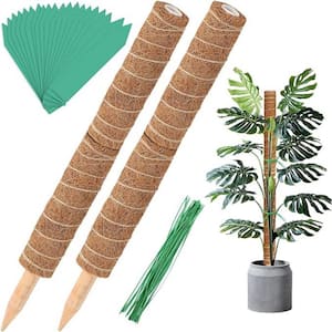 27. 6 in. Bendable Moss Pole with Jute Rope(10-Pack) BMPR276P10