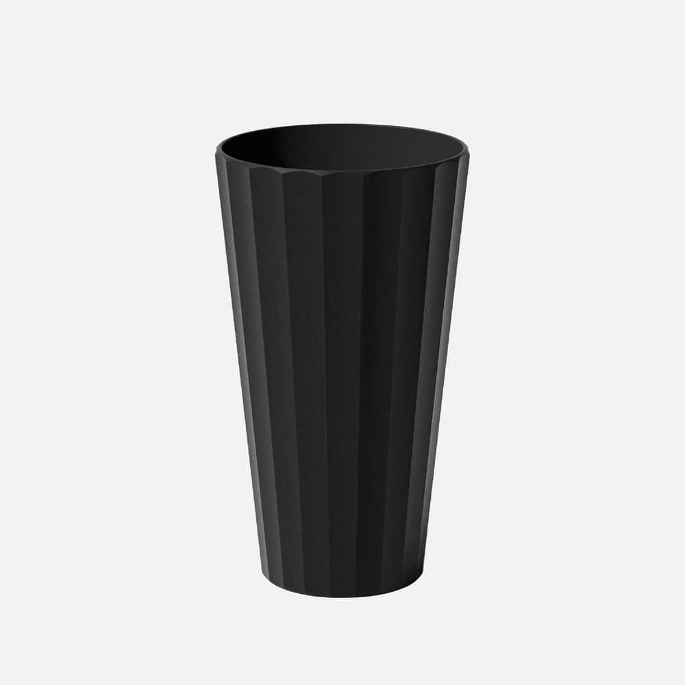 Column 26 in. Round Black Plastic Tall Planter price history on PriceWatchPro
