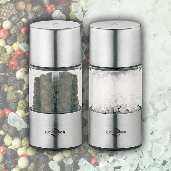 Pepper Grinder Salt Shaker Set  Acrylic Kitchen Cooking Tools