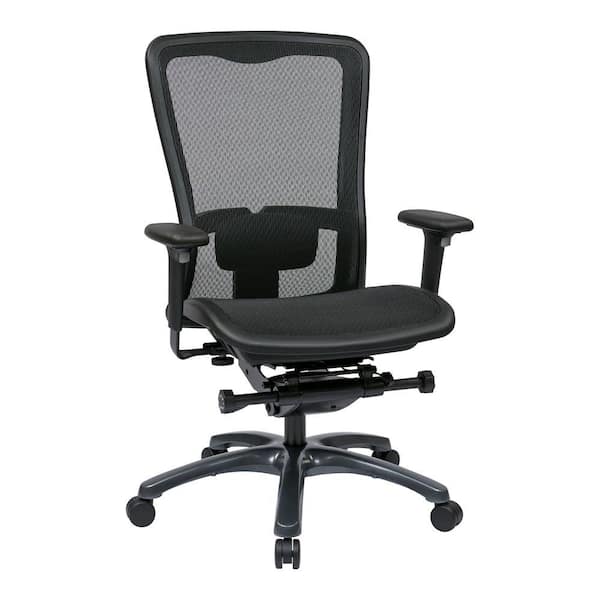 Office Star Products Black ProGrid Office Chair
