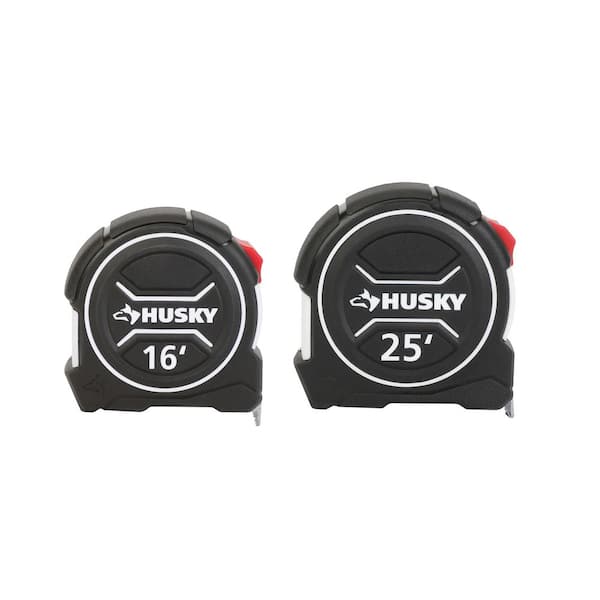 Husky 2pk 16 and 25ft Tape Measure