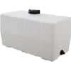RomoTech 50 Gallon Plastic Storage Tank 82123919 - Square End with Flat  Bottom