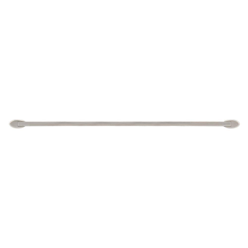 Brushed Nickel Modern Cabinet Bar Pull Handle with Mounting Hardware