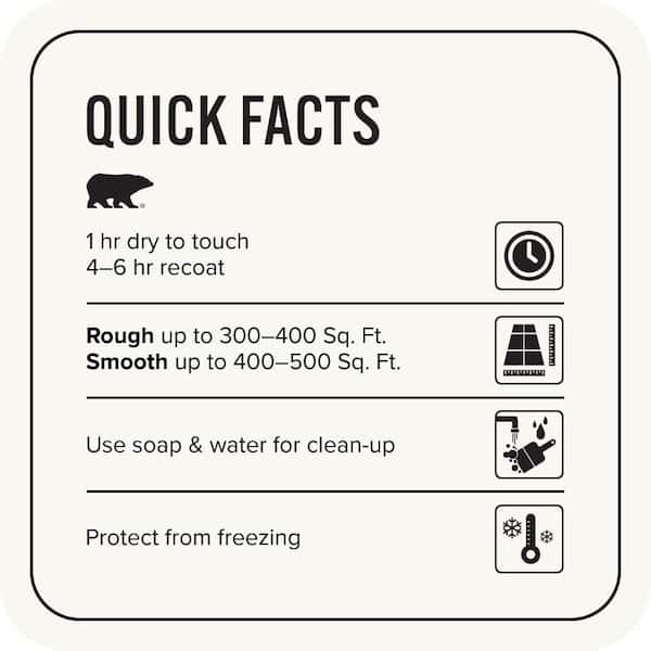 1 gal. White Self-Priming 1-Part Epoxy Satin Interior/Exterior Concrete and Garage Floor Paint