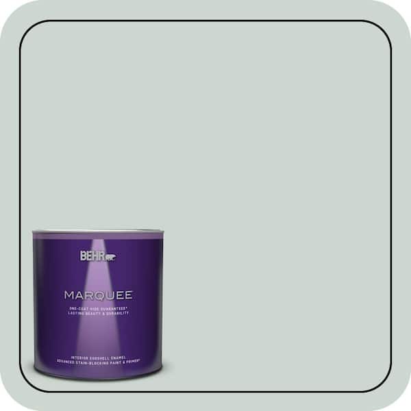 BEHR MARQUEE 1 qt. #MQ3-21 Breezeway One-Coat Hide Eggshell Enamel Interior Paint & Primer