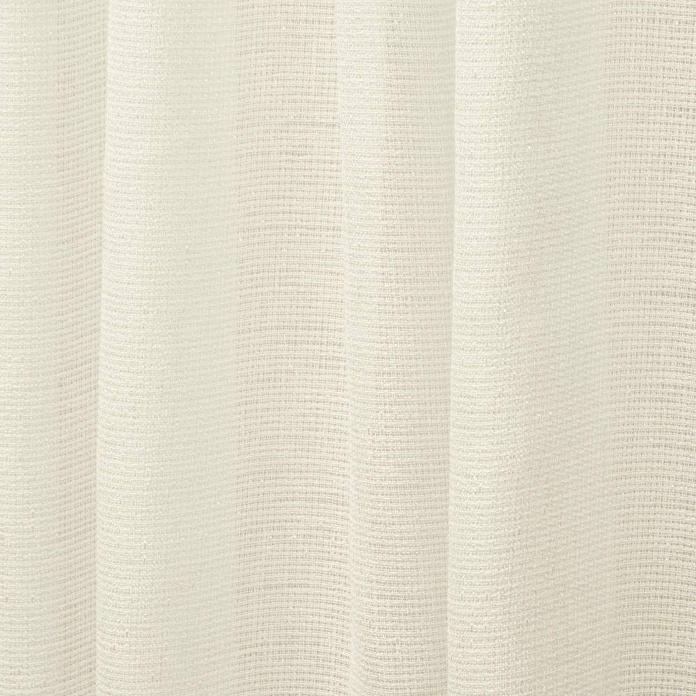 Ivory Semi-Sheer Polyester Grommet Window Panels, 84" x 54"
