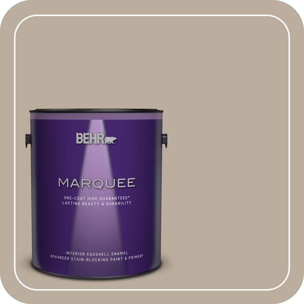 BEHR MARQUEE 1 gal. Home Decorators Collection #HDC-NT-20G Montauk Sands Eggshell Enamel Interior Paint & Primer