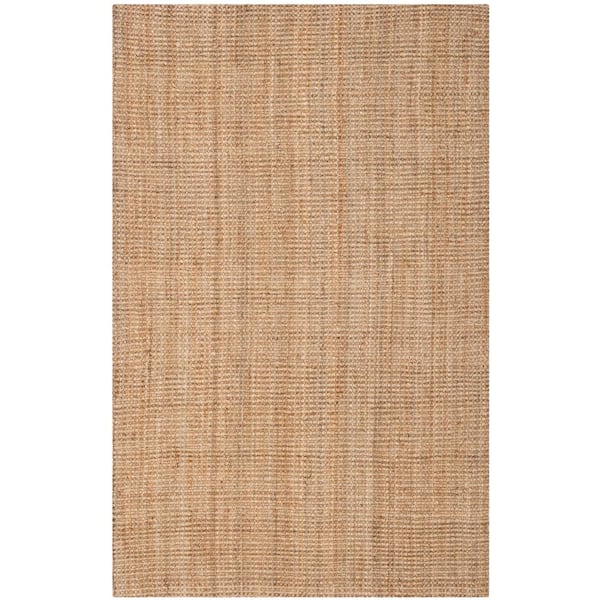 SAFAVIEH Natural Fiber Beige 5 ft. x 8 ft. Solid Area Rug