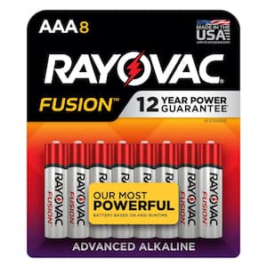 Fusion Alkaline AAA Card (8-Pack)