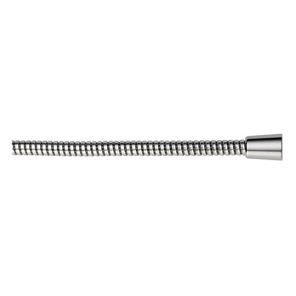 UPC 034449671163 product image for 60 in. UltraFlex Hand Shower Hose in Chrome with Black/Chrome Ribbon | upcitemdb.com