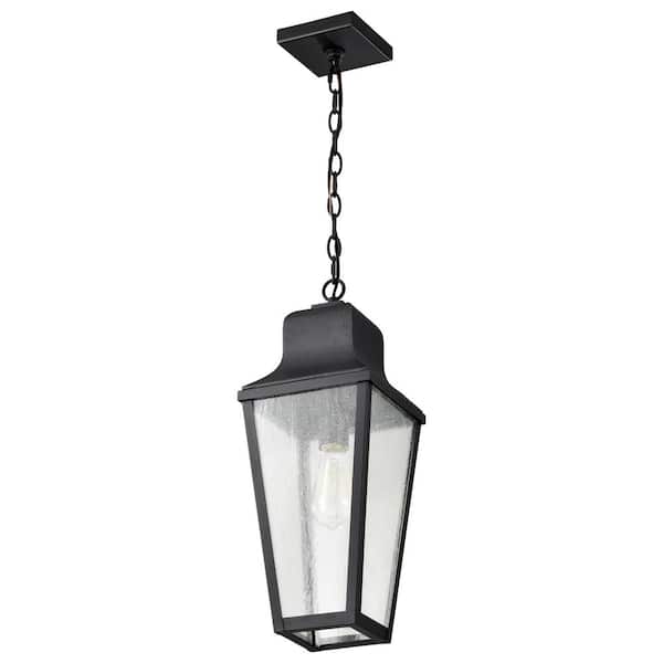 Lawrence 1-Light Black Classic Outdoor Lamp Post with Clear Beveled Glass Shade Lawrence 1-Light Black Classic Outdoor Lamp Post with Clear Beveled Glass Shade
