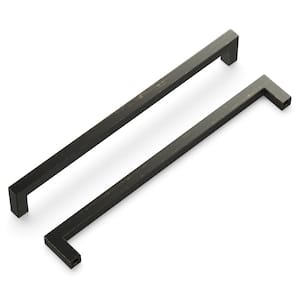 Skylight Collection Cabinet Pull 8-13/16 in. (224 mm) Center to Center Vintage Bronze Modern Zinc Bar Pull (5-Pack)