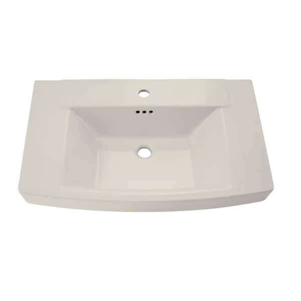 American Standard Townsend 5 in. Pedestal Sink Basin in Linen