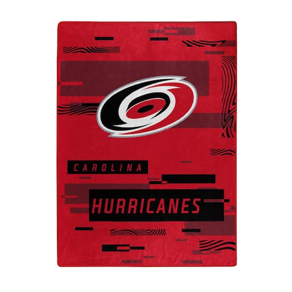 THE NORTHWEST GROUP NHL Digitize Hurricanes Raschel Multi-Colored Throw Blanket