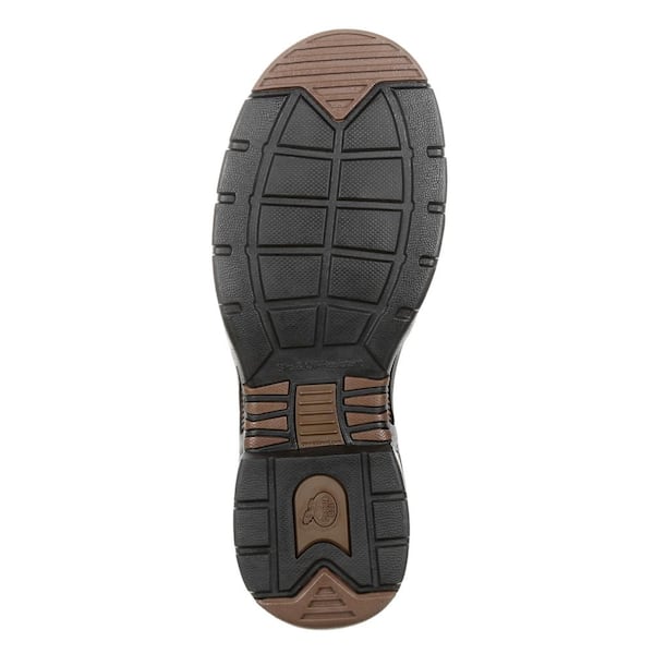 Men's Athens Waterproof Wellington Work Boot - Steel Toe - Brown Size 9.5(M)