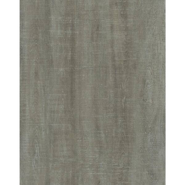 DuraDecor Roughcut Lumber Greige 4 in. x 36 in. Peel and Stick Wall and Floor Luxury Vinyl Planks (20 sq. ft./case)