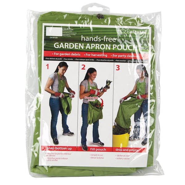 Unbranded Green 41in. Full Length Garden Apron Pouch-DISCONTINUED