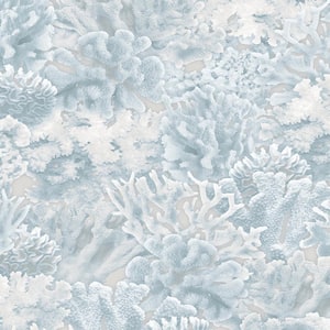Coral Vinyl Roll Wallpaper (Covers 55 sq. ft.)