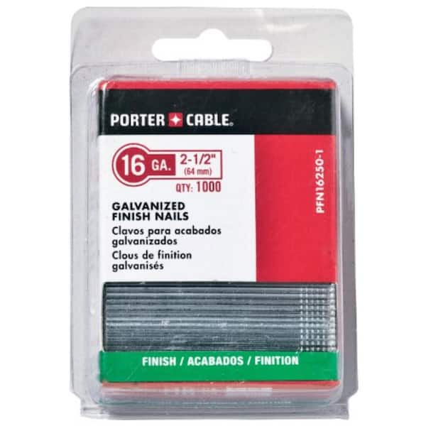 Porter-Cable 16-Gauge x 2-1/2 in. Finish Nail 1000 per Box